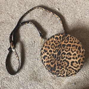 FAWN DESIGN CIRCLE BAG LEOPARD